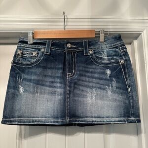 Women’s Miss Me Jean Skirt Size 29